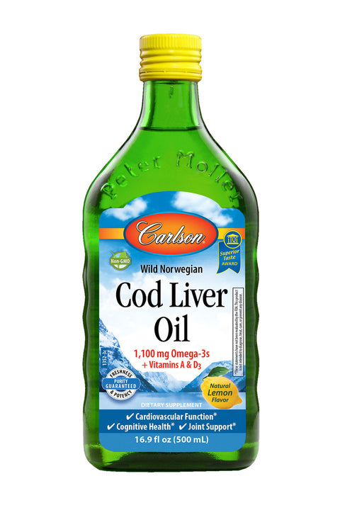 COD LIVER OIL LEMON 500ML