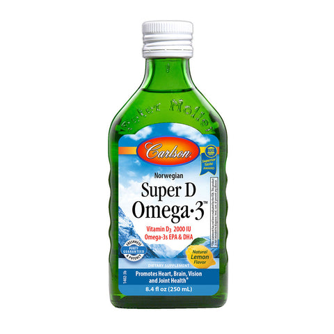 SUPER D OMEGA-3 8 OZ