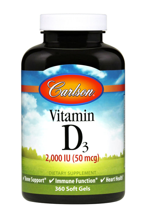 VIT D 2000IU  360 SG