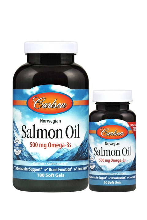 NORW SALMON OIL 180+50SG BONU