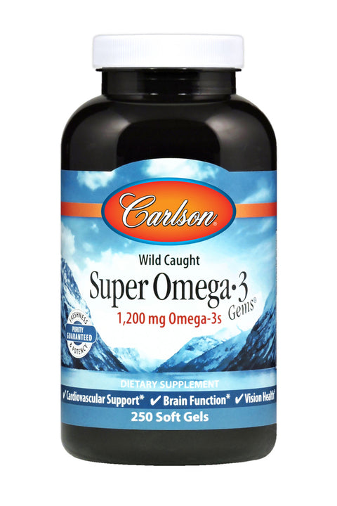 SUPER OMEGA-3 250 SOFT GELS