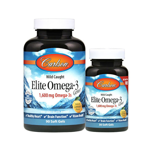 ELITE OMEGA-3 GEMS  90 + 30 SG