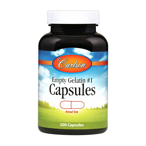 EMPTY GELATIN CAPS #1  200