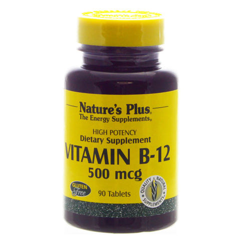 VITAMIN B 12 500 MCG 90 TABS