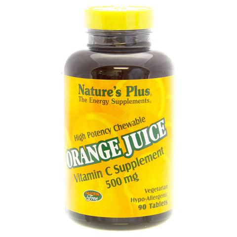ORANGE JUICE C-500 CHEW 90