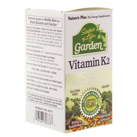 GARDEN VITAMIN K2 120 MCG. 60