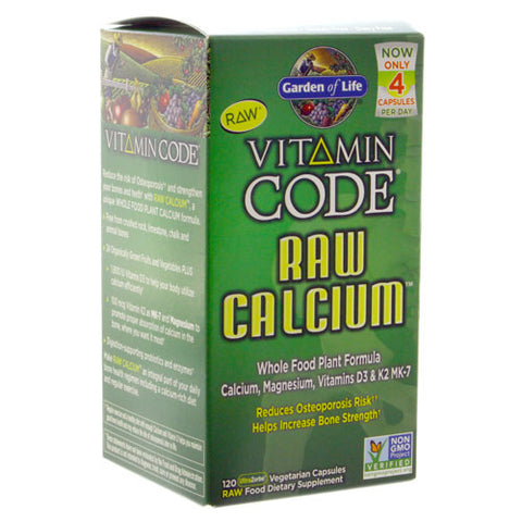 VC RAW CALCIUM 120 VCAPS
