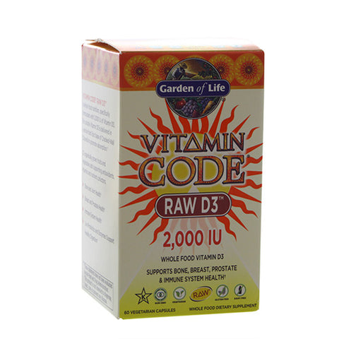 VC RAW D3 2000IU 60 CAPS