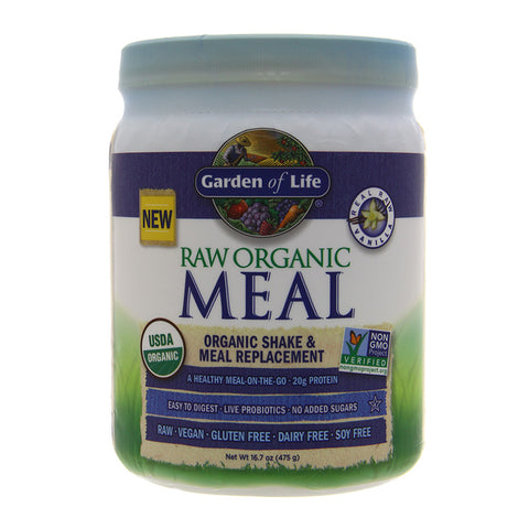 RAW MEAL VANILLA 14 SERV