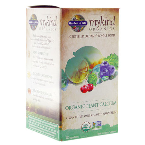 MYKIND ORG PLANT CALCIUM 180