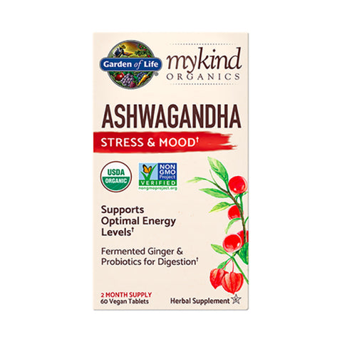MYKIND ORGANICS ASHWAGANDHA 60