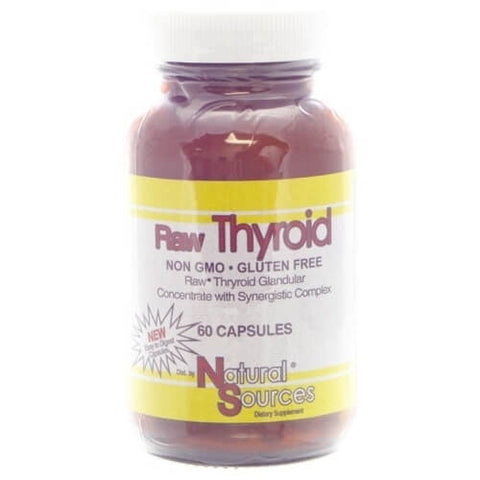 NSS THYROID, RAW 60 CAPS