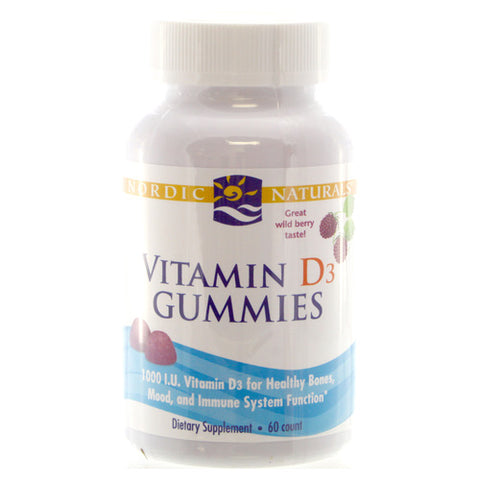 VITAMIN D3 1000 IU 60 GUMMIES