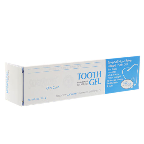 SILVER SOL TOOTH GEL PEP 4 OZ