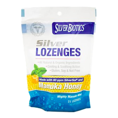 SILVER BIOTICS SILVER LOZENGES
