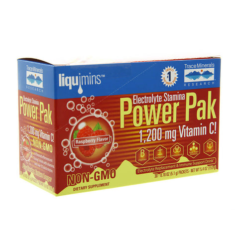 POWER PAK 1200MG C RASPBERRY