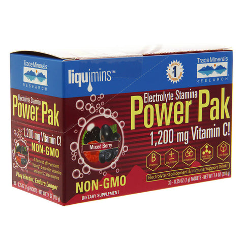 POWER PAK 1200MG C MIXED BERRY