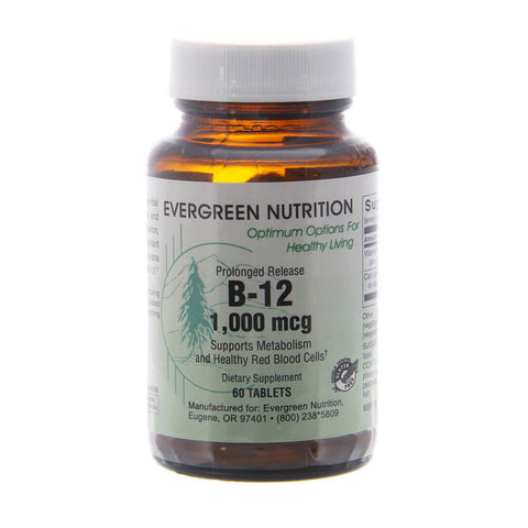 B-12 1,000 MCG PR 60 TABS