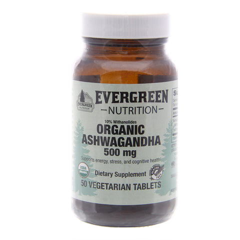 ORGANIC ASHWAGANDHA 50 VT