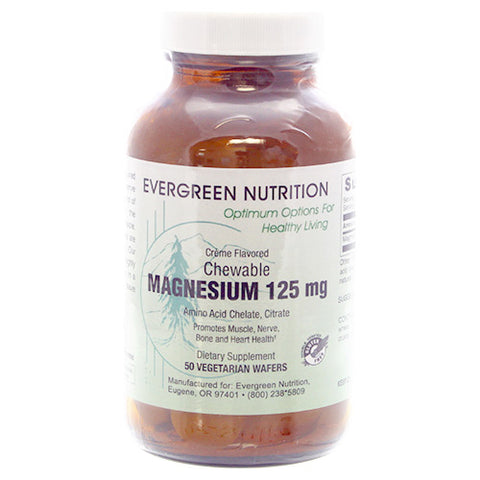 CHEWABLE MAGNESIUM 125 MG 50