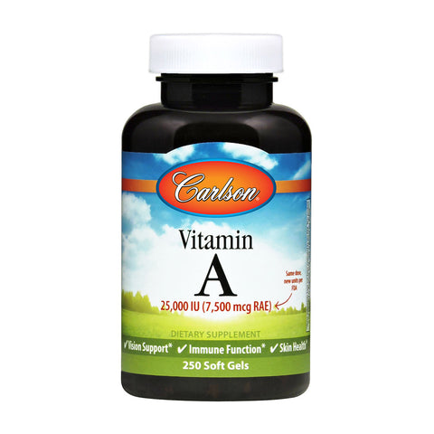 Natural Vitamin A, 25,000 IU