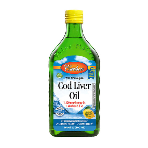 Norwegian Cod Liver Oil, Lemon