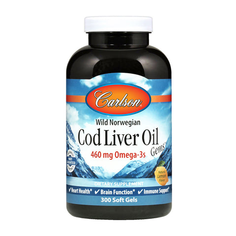 Cod Liver Oil Lightly Lemon, 1