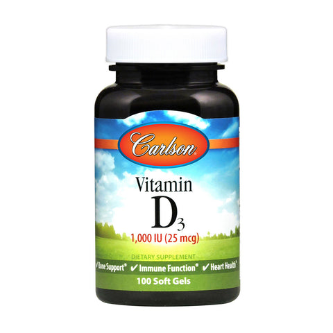 Vitamin D3, 1,000 IU