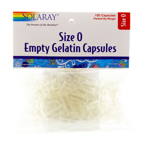 Empty Gelatin Capsules Size 0