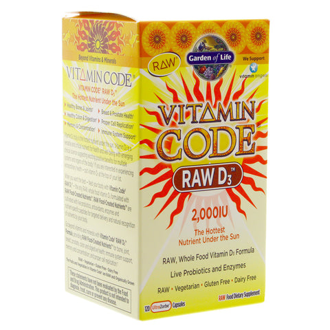 Vitamin Code Raw D3, 2000 IU