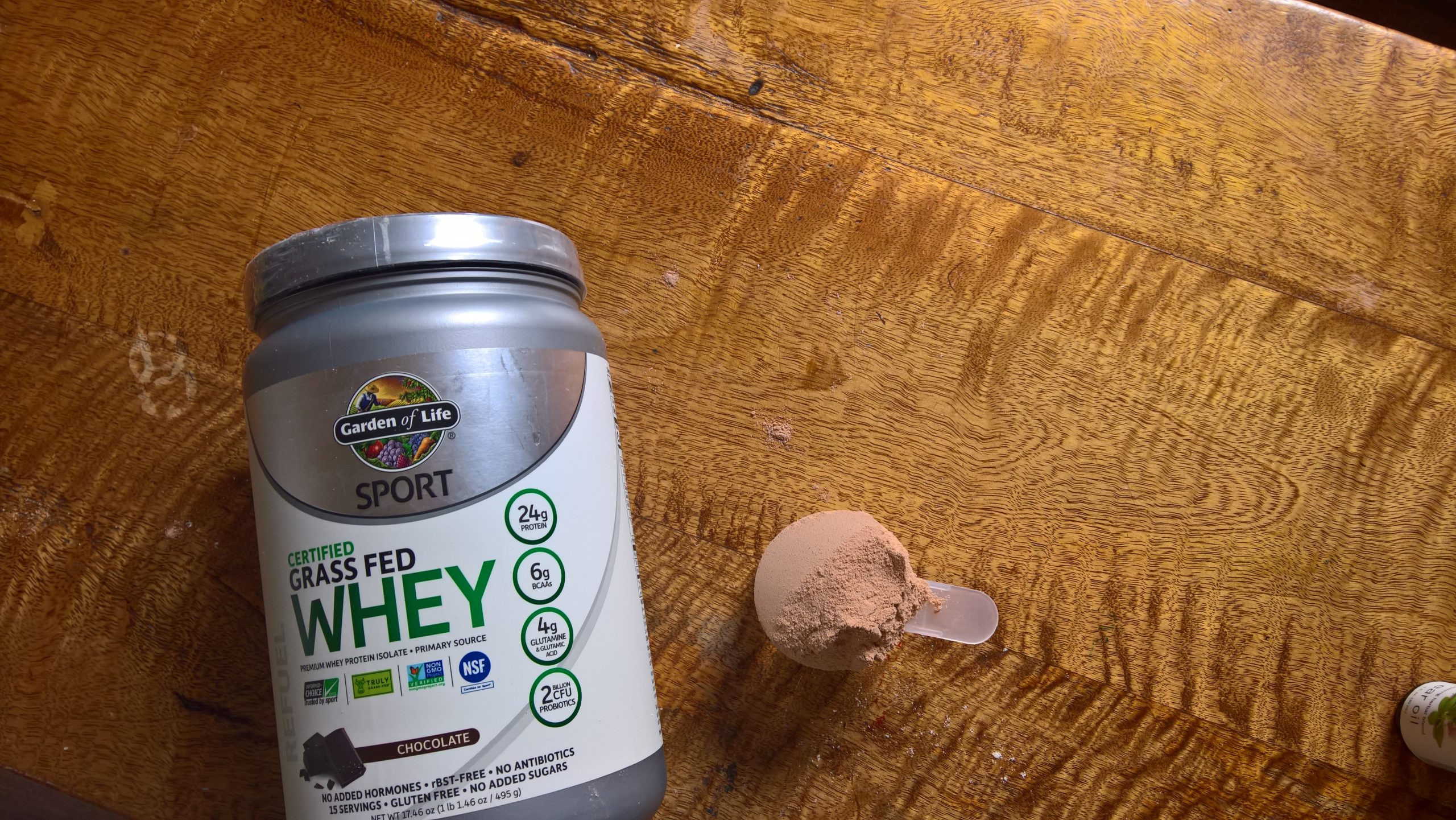 Garden of Life Grassfed Whey Powder