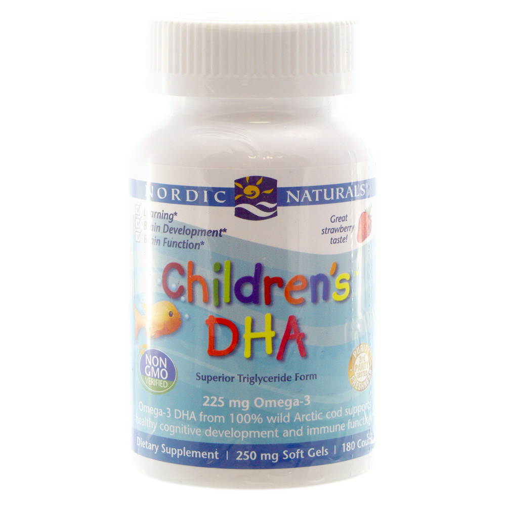Evergreen Nutrition | Children's DHA, Strawberry Flavor - Evergreen ...