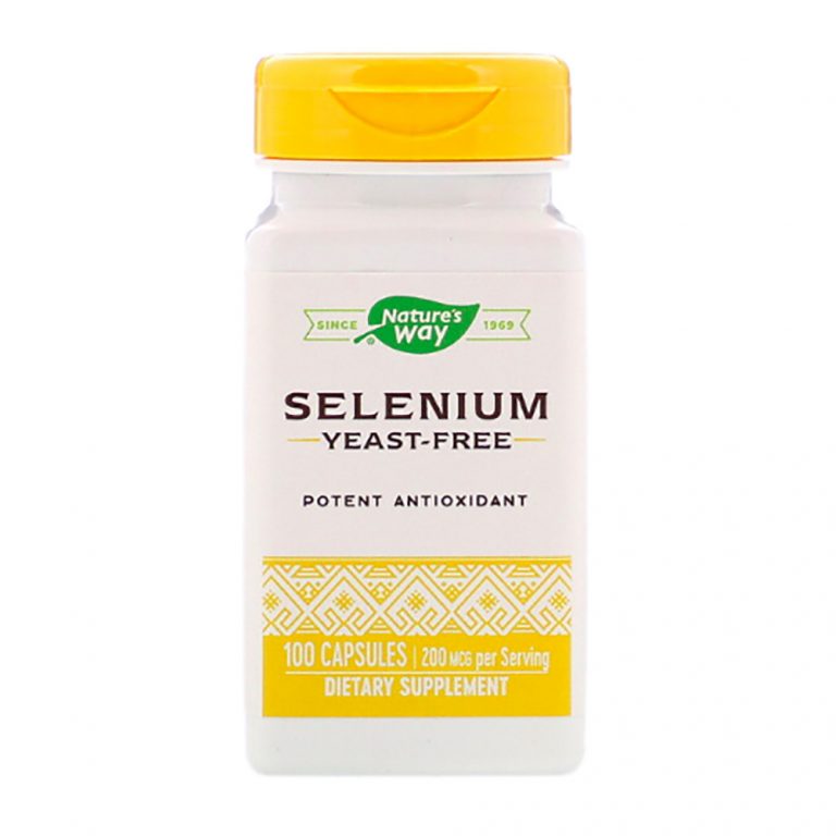 Evergreen Nutrition Selenium 200 Mcg Yeast Free 100 Capsules