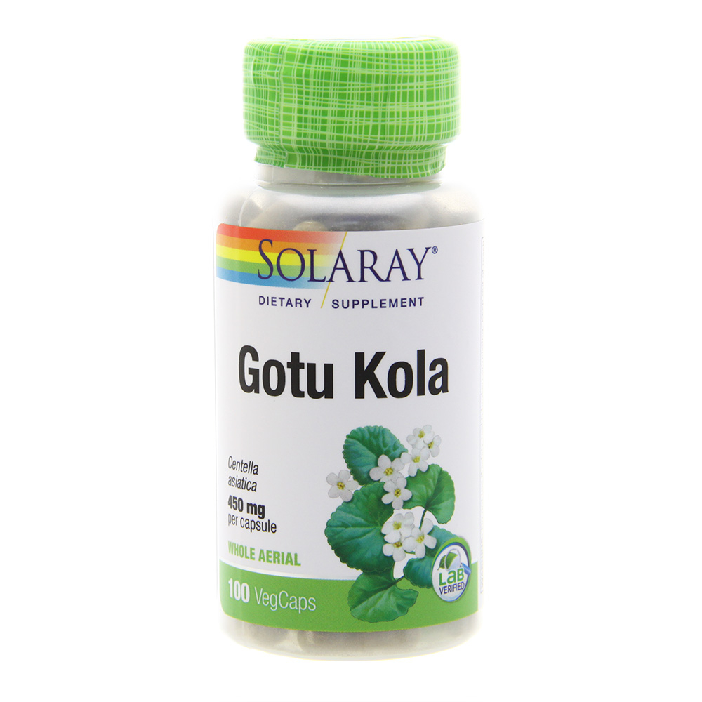 Evergreen Nutrition Gotu Kola 100 Vegetarian Capsules Evergreen Nutrition